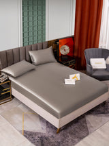 [Grijs] SilkSilky-NL 25Momme Bedding Set 001