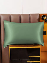 [Grijsachtig Groen] SilkSilky-NL 30Momme Pillowcase 004