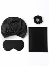 [Zwart] SilkSilky-NL 19Momme Pillowcase Set 001