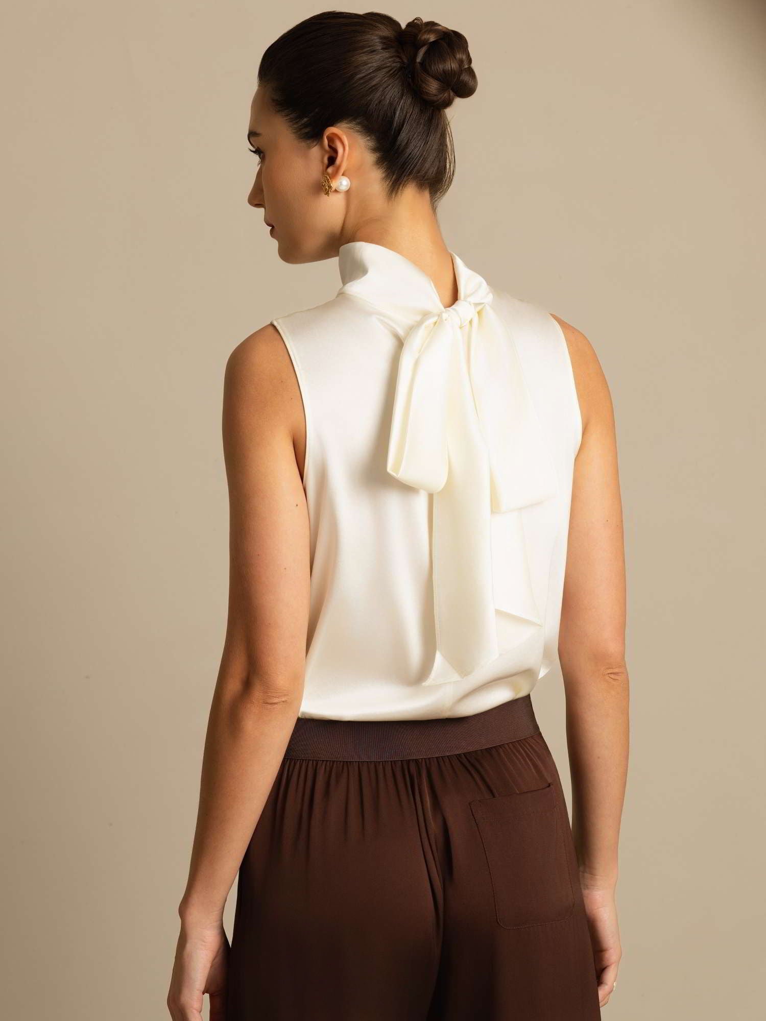 [Ivoor] SilkSilky-NL 19Momme Zijde Blouse 002