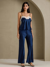 [Donkerblauw] SilkSilky-NL Damesbroeken 005