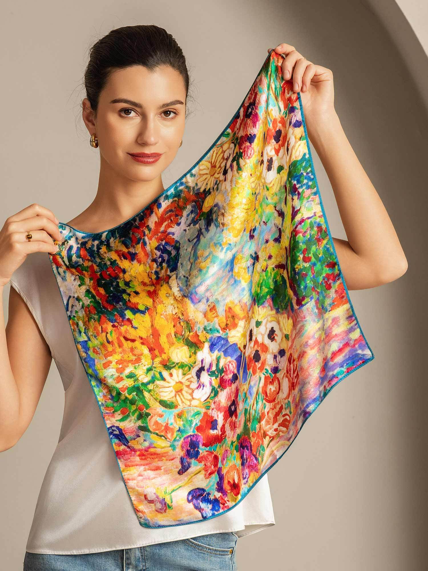 [P096] SilkSilky-NL Zijde Scarf 002