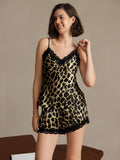 SilkSilky-NL V-Hals Cami-Set Leopard 005