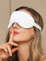 [Wit] SilkSilky-NL Oogmasker 001