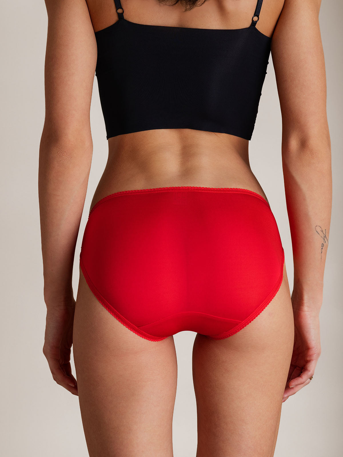 [Rode] SilkSilky-NL Zijde Gebreid Panty 004