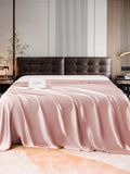 SilkSilky NL 22Momme Pure Silk Sheet BleekMauve 001