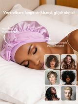 [Lavendel] SilkSilky-NL Slaapmutsen 004