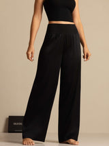 [Zwart] SilkSilky-NL 19Momme Zijde Womens Pants 003