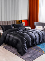 [Zwart] SilkSilky-NL 22Momme Bedding Set 002,