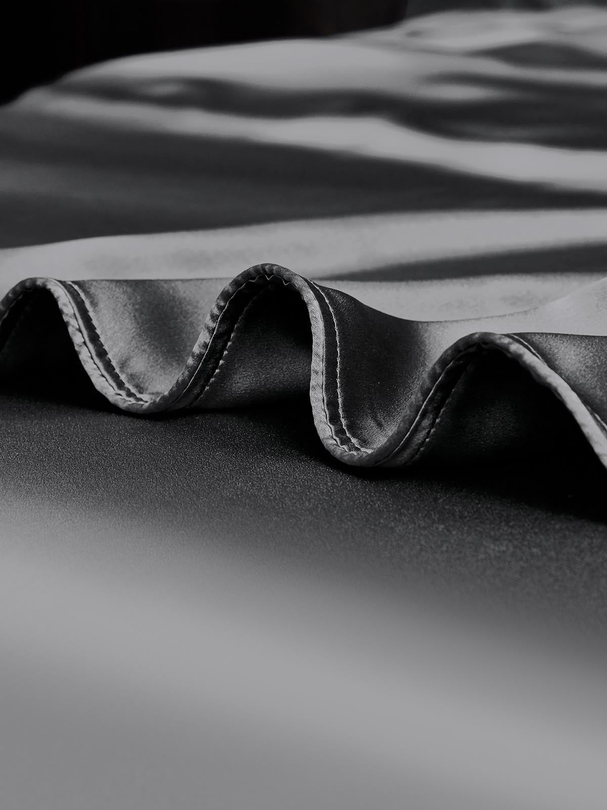 [Donkergrijs] SilkSilky-NL 19Momme Duvet Covers 003