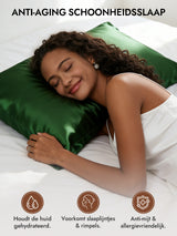 [Donkergroen] SilkSilky-NL 30Momme Pillowcase 003