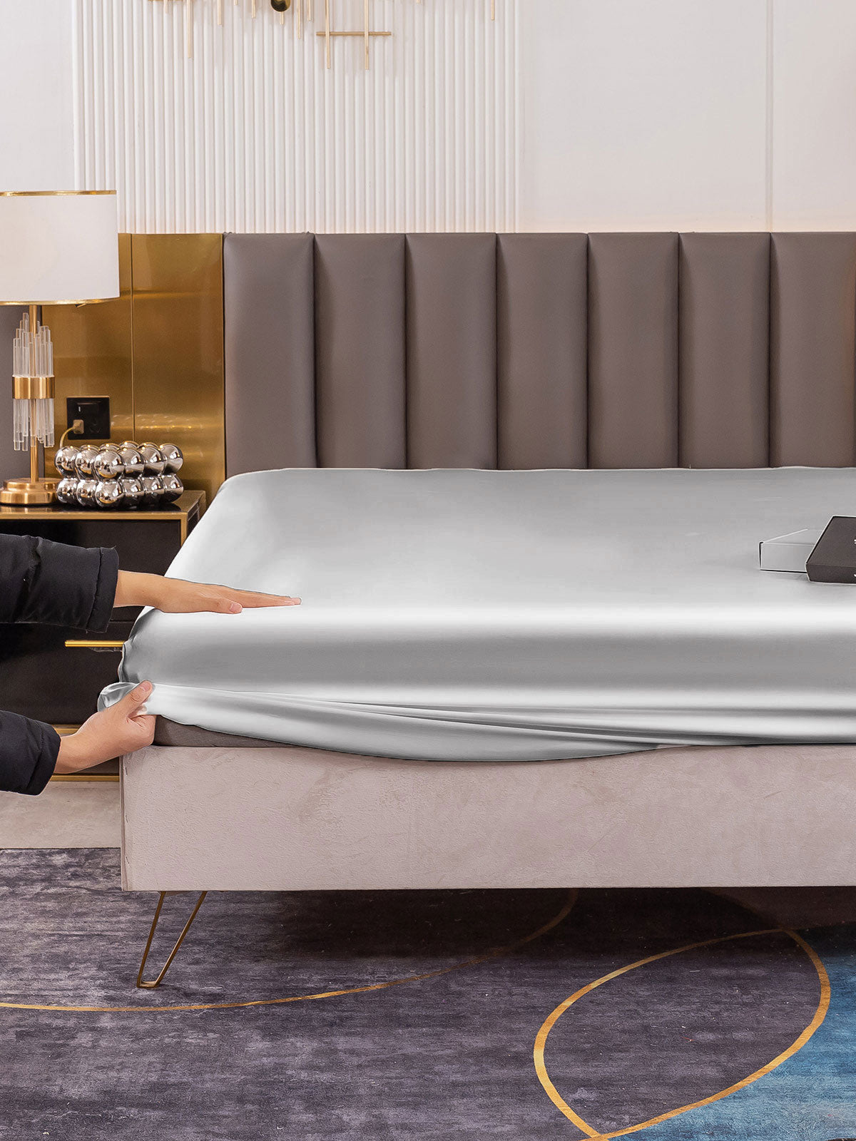 [Zilver] SilkSilky-NL 19Momme Sheet 005