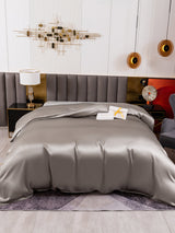 [Grijs] SilkSilky-NL 19Momme Duvet Covers 002