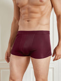 SilkSilky NL Zijde Gebreid Mens Underwear Wijn 003