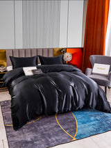 [Zwart] SilkSilky-NL 22Momme Bedding Set 005,