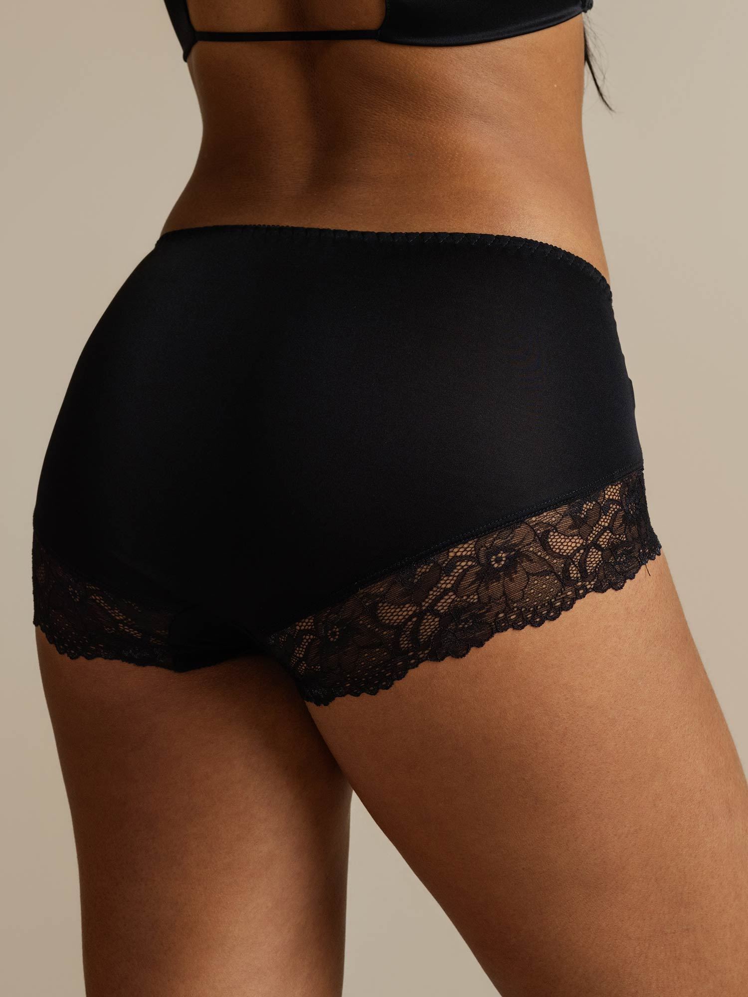 [Zwart] SilkSilky-NL Zijde Panty 002,