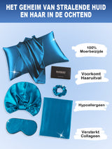 [Koningsblauw] SilkSilky-NL 19Momme Pillowcase Set 002