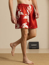 [Wijn] SilkSilky-NL Mens Sleep Bottoms 004