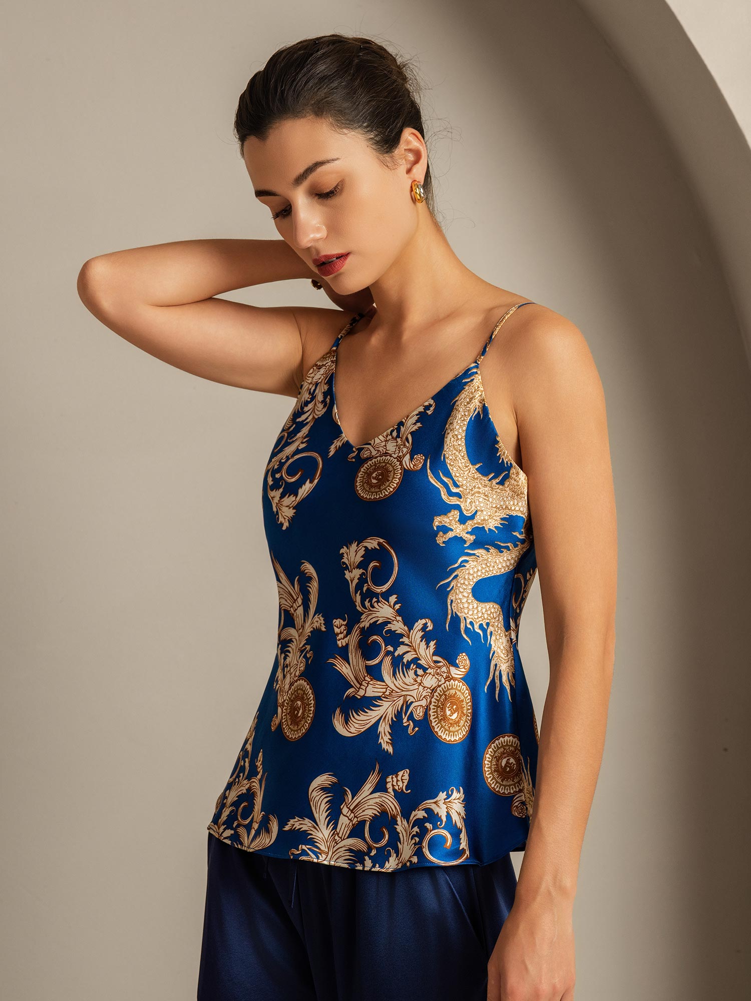 [Navy Draak] SilkSilky-NL Camisoles 006