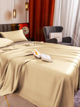 [Beige] SilkSilky-NL 19Momme Bedding Set 004