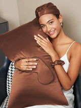 [Koffie] SilkSilky-NL 19Momme Pillowcase Set 003
