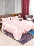 SilkSilky NL 22Momme Pure Silk Bedding Set Roze 002