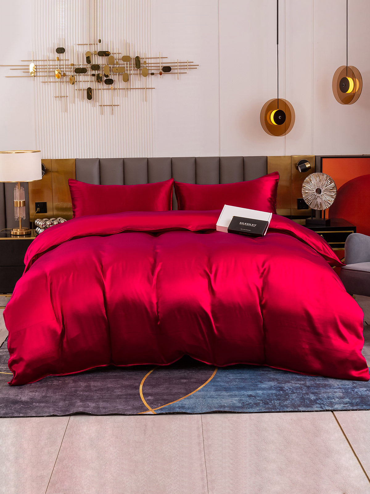 [Wijn] SilkSilky-NL 19Momme Bedding Set 005