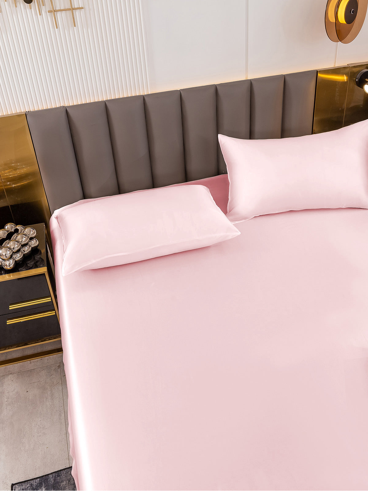 [Roze] SilkSilky-NL 19Momme Bedding Set 005