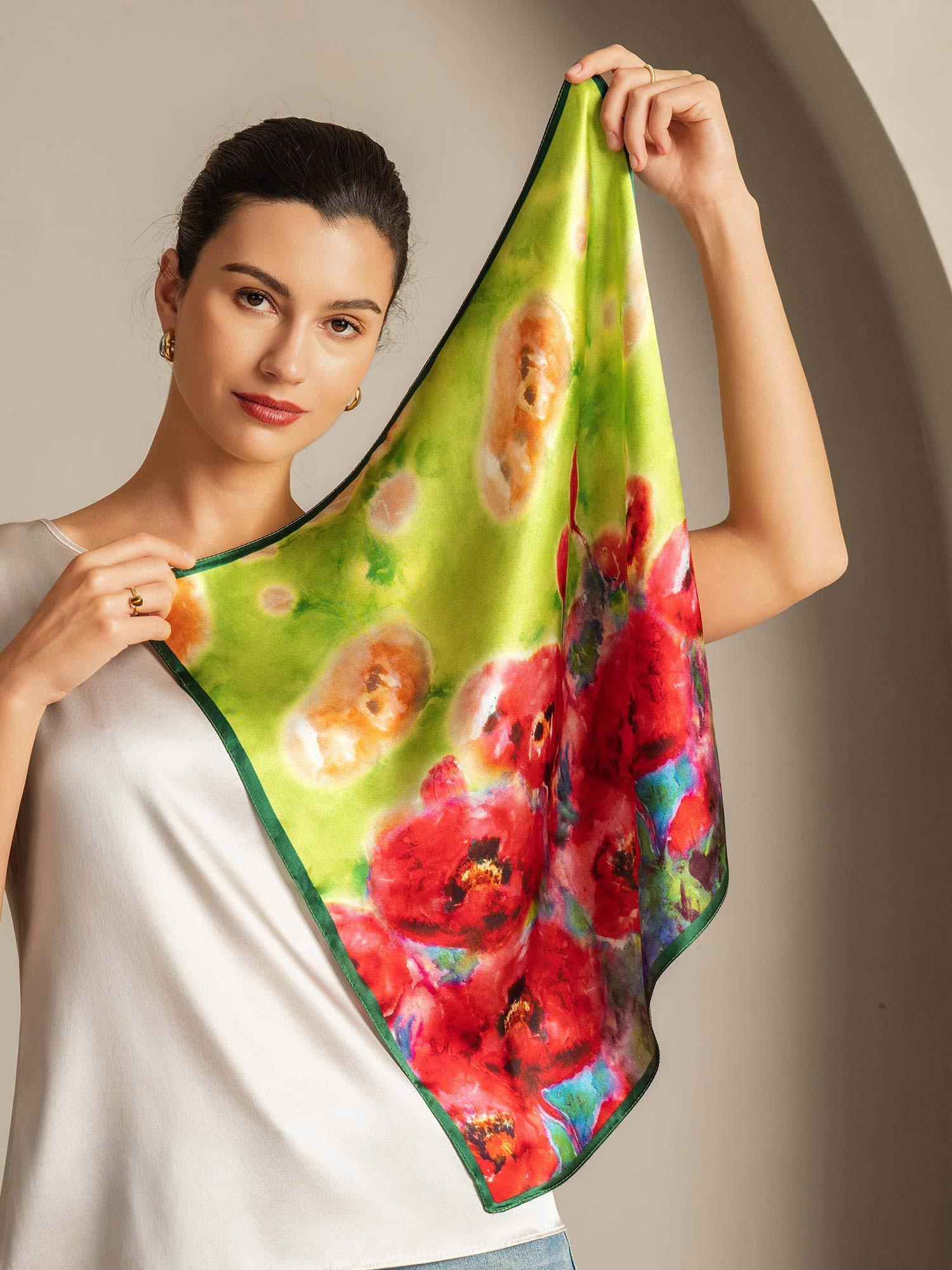 [P099] SilkSilky-NL Zijde Scarf 004,