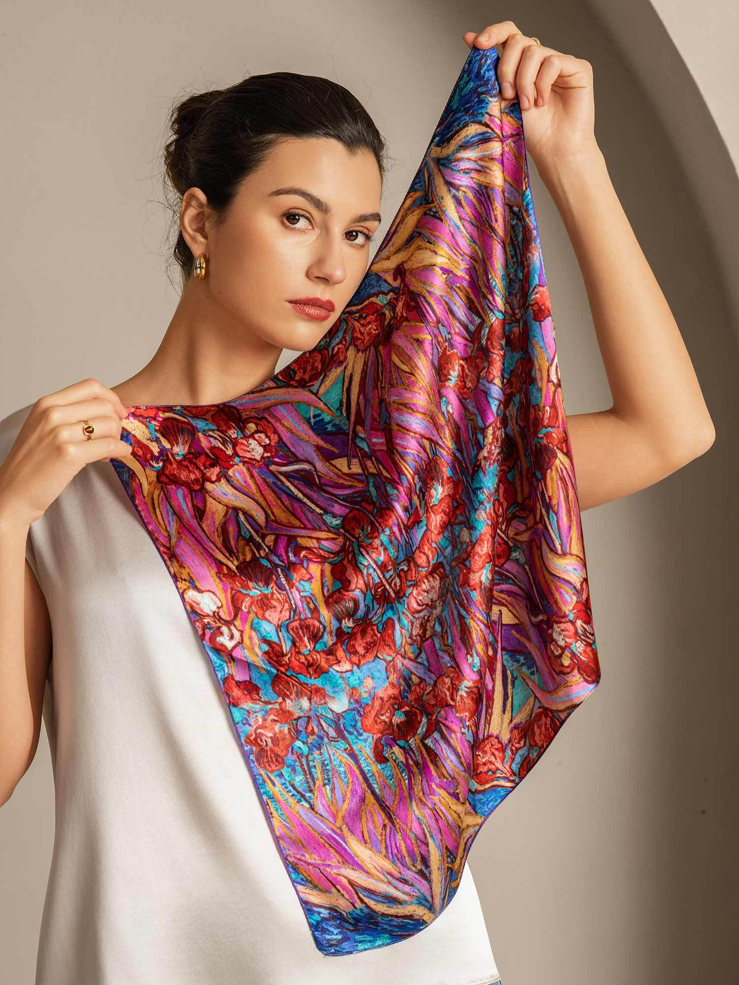 [P095] SilkSilky-NL Zijde Scarf 003