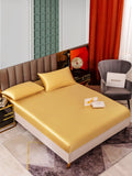 SilkSilky NL 25Momme Pure Silk Bedding Set Champagne 001