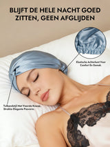 [Staal Blauw] SilkSilky-NL Slaapmutsen 006