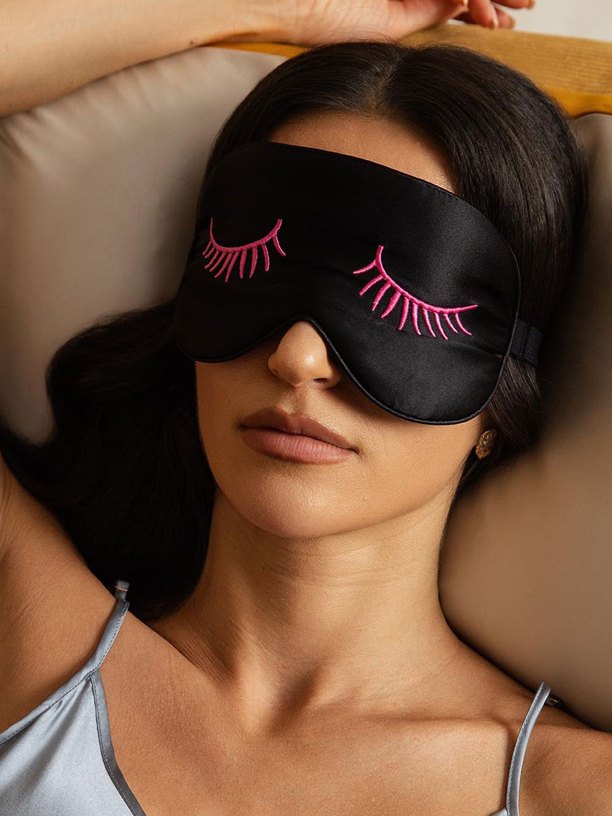 [RozeWimpers] SilkSilky-NL Zijde Eye Mask 002