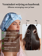 [Hemelsblauw] SilkSilky-NL Slaapmutsen 003