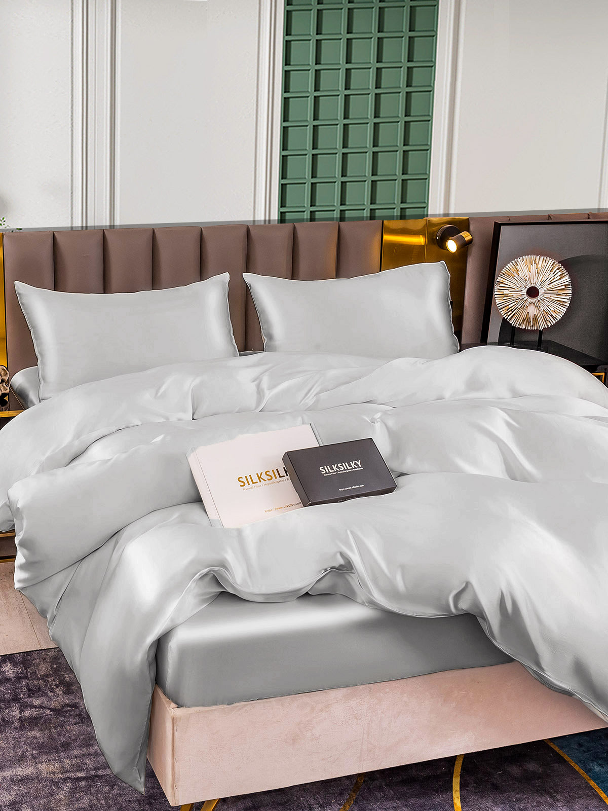[Zilver] SilkSilky-NL 25Momme Bedding Set 002