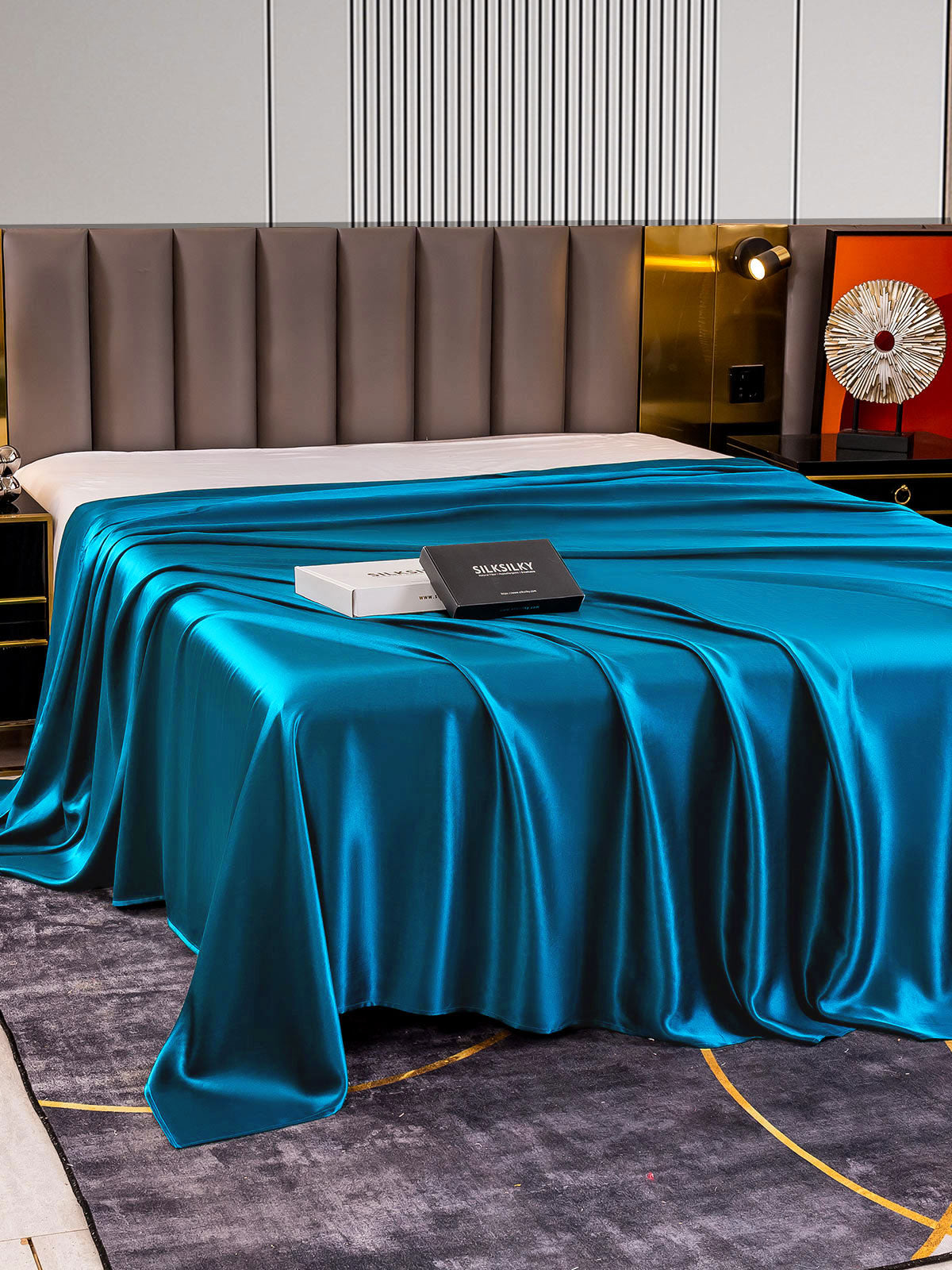 [Koningsblauw] SilkSilky-NL 22Momme Sheet 003