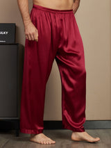 [Wijn] SilkSilky-NL Pure Silk Mens Sleep Bottoms 004