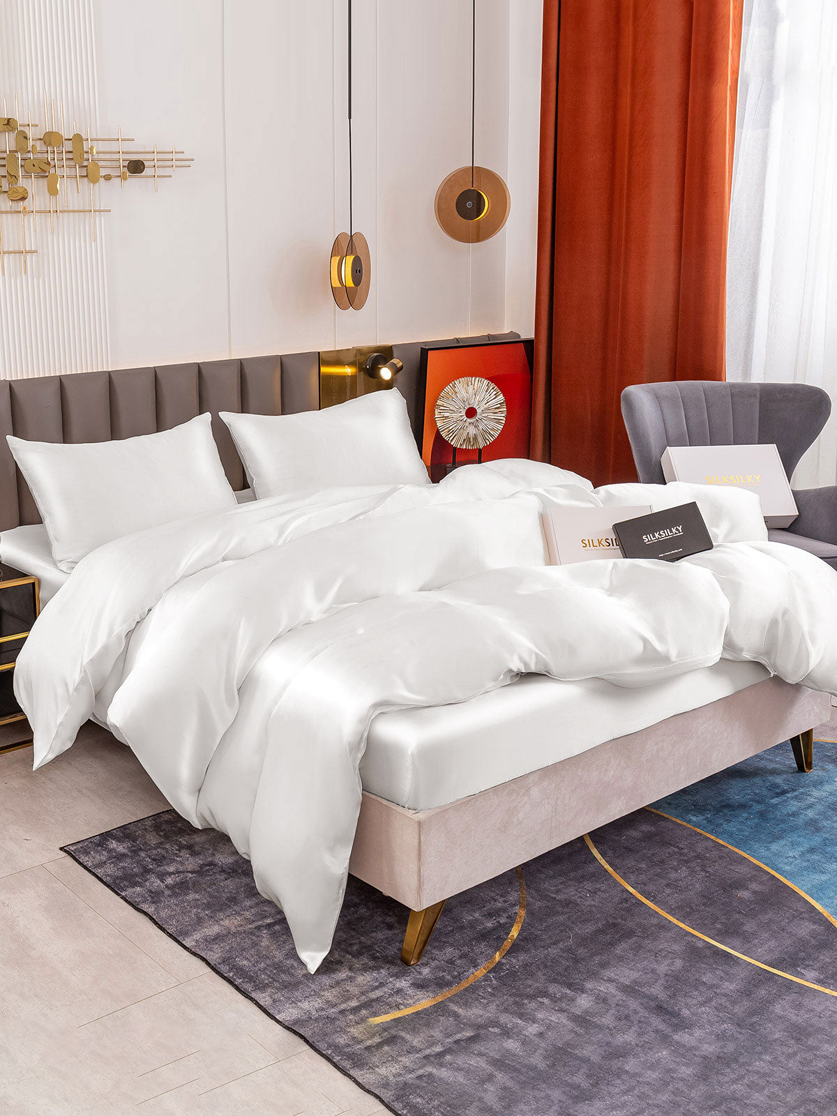 [Wit] SilkSilky-NL 19Momme Bedding Set 005