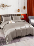 SilkSilky NL 19Momme Pure Silk Bedding Set Grijs 003