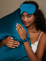 [Koningsblauw] SilkSilky-NL 19Momme Pure Silk Pillowcase Set 001