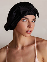 [Zwart] SilkSilky-NL Slaapmutsen 001