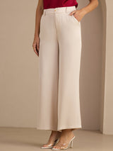 [Beige] SilkSilky-NL Womens Pants 001