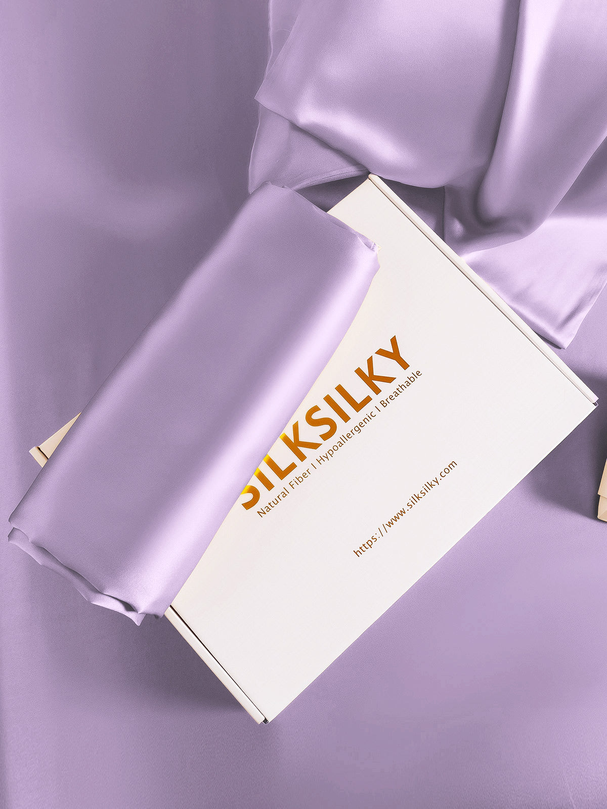 [Lavendel] SilkSilky-NL 19Momme Pillowcase 007