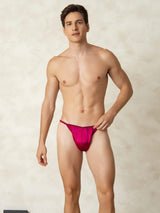 [Fuchsiaroze] SilkSilky-NL Heren Ondergoed 005