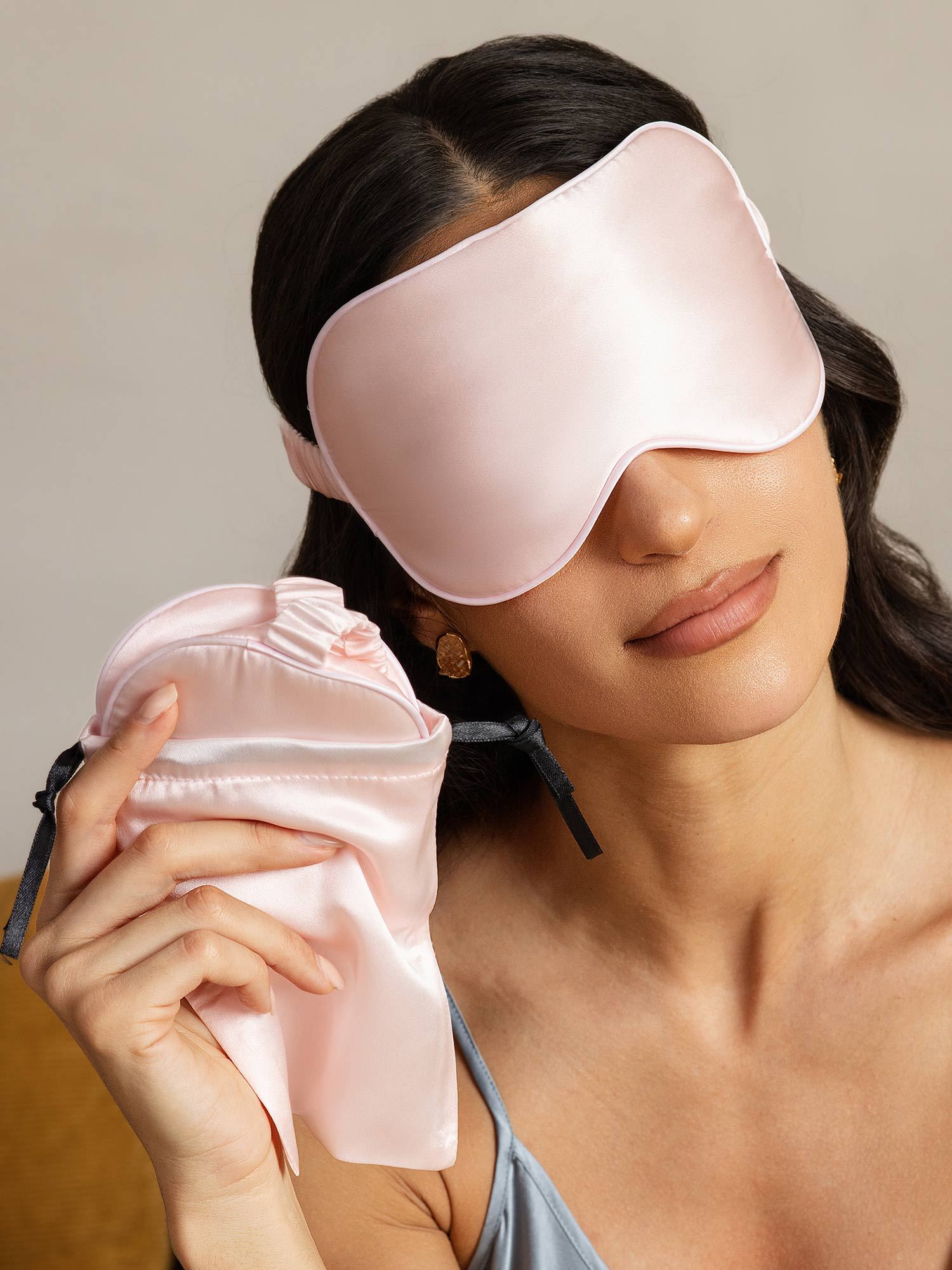 [Roze] SilkSilky-NL Zijde Eye Mask 003