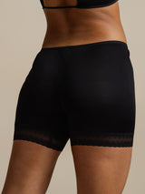 [Zwart] SilkSilky-NL Zijde Panty 005,