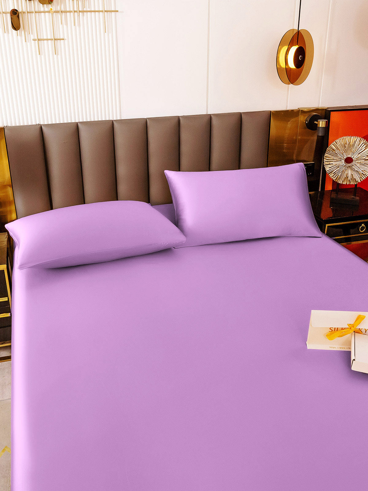 [Lavendel] SilkSilky-NL 19Momme Bedding Set 005