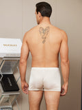 SilkSilky NL Zijde Gebreid Mens Underwear Beige 002