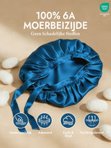 [Koningsblauw] SilkSilky-NL Slaapmutsen 002
