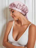 SilkSilky NL Pure Silk Sleep Cap BleekMauve 001